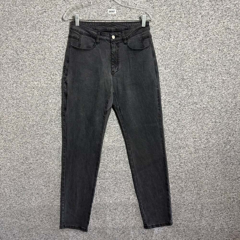 BYLT Men's Size 30T Tall Black Gray Everyday 2.0 Tech Slim Fit Denim Pants